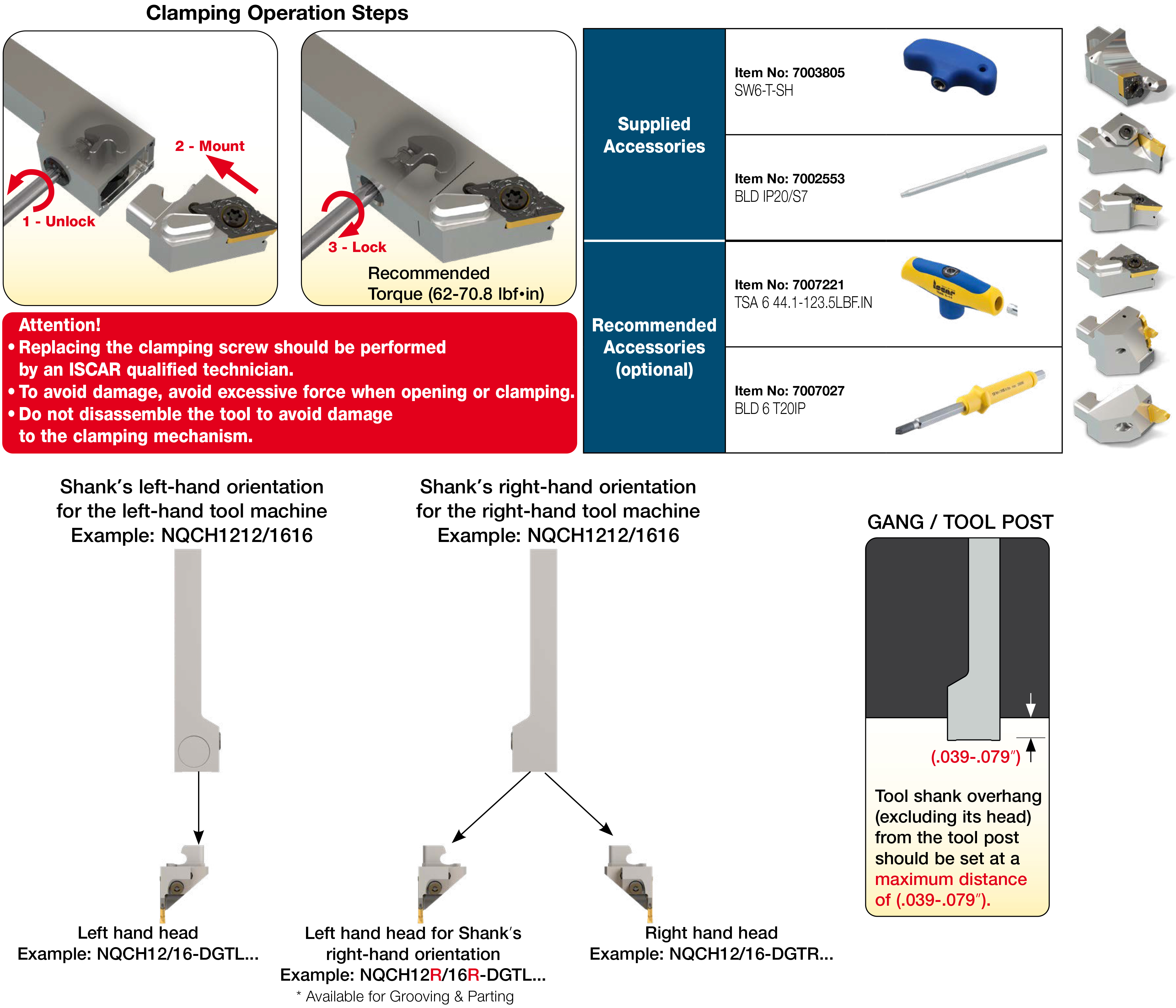 Iscar Metals | Turning > Internal Turning > Indexable Internal
