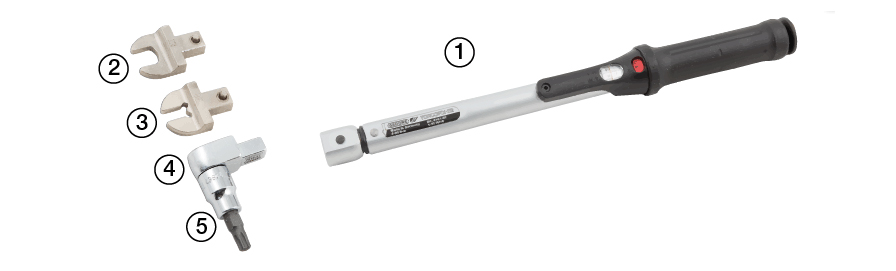 TORQUE WRENCH 3-25NM 9X12